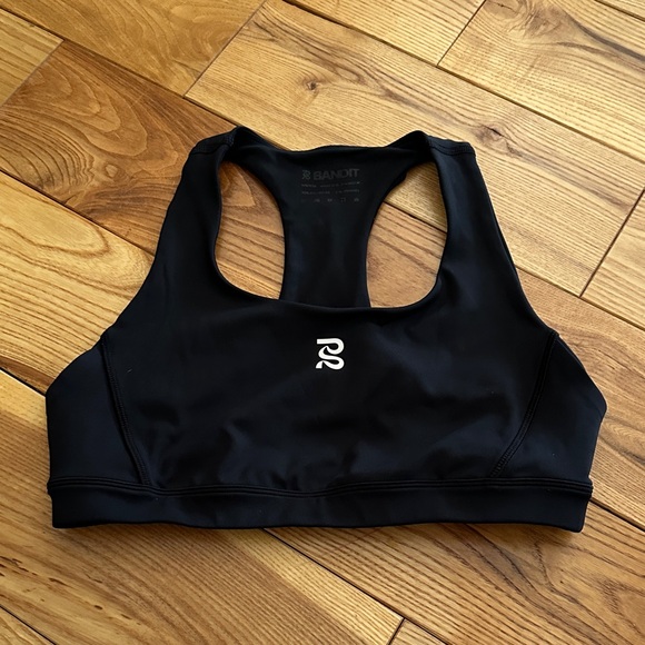 Bandit Running Other - Bandit Running Women's Black Sports Bra, Medium
